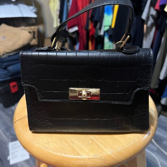 Handbags - Black Crossbody Purse Bag